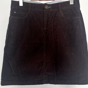 Vintage Tommy Hilfiger Brown Chord Skirt